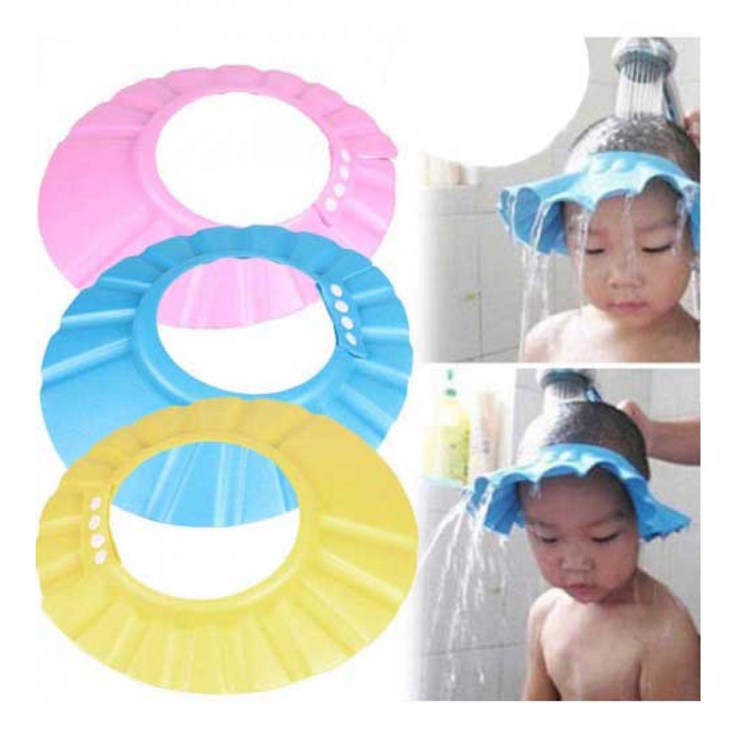 1 Pack Of 2 Adjustable Kids Shower Cap in Pakistan
